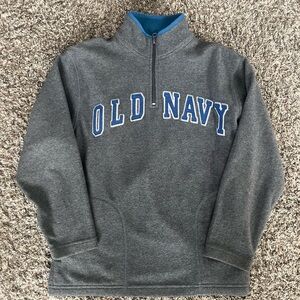 Boys Old Navy Fleece 1/4 Zip